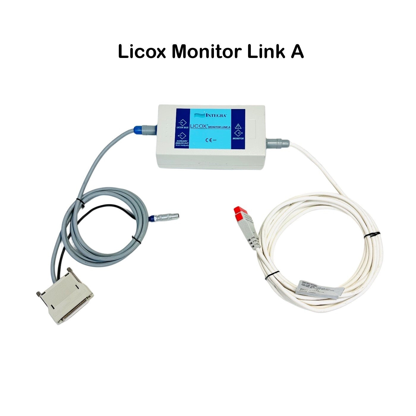 Integra Licox Monitor Link A Module W/ Both Cables