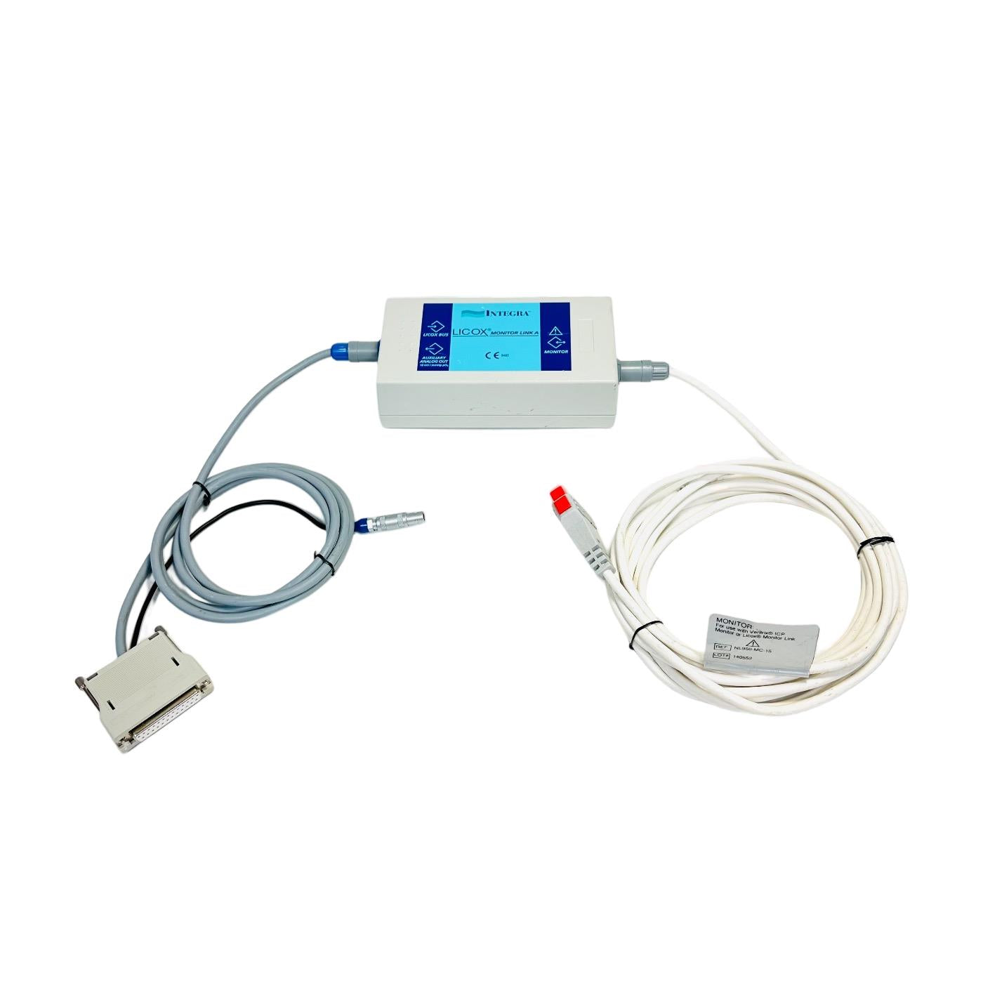 Integra Licox Monitor Link A Module W/ Both Cables