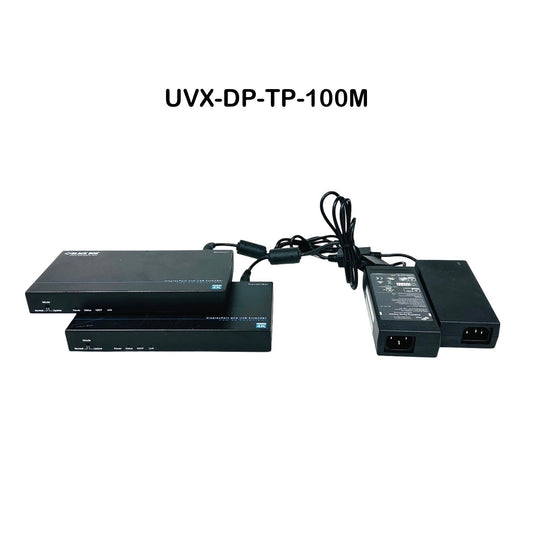 BLACKBOX UVX-DP-TP-100M Video Extender - DisplayPort, RS232, Audio, USB 2.0, 4K