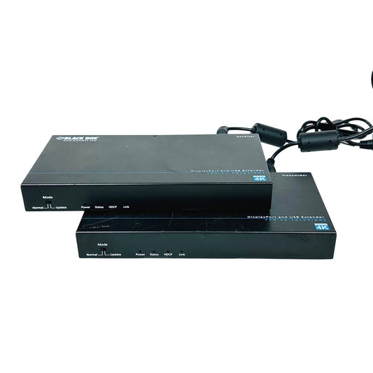 BLACKBOX UVX-DP-TP-100M Video Extender - DisplayPort, RS232, Audio, USB 2.0, 4K
