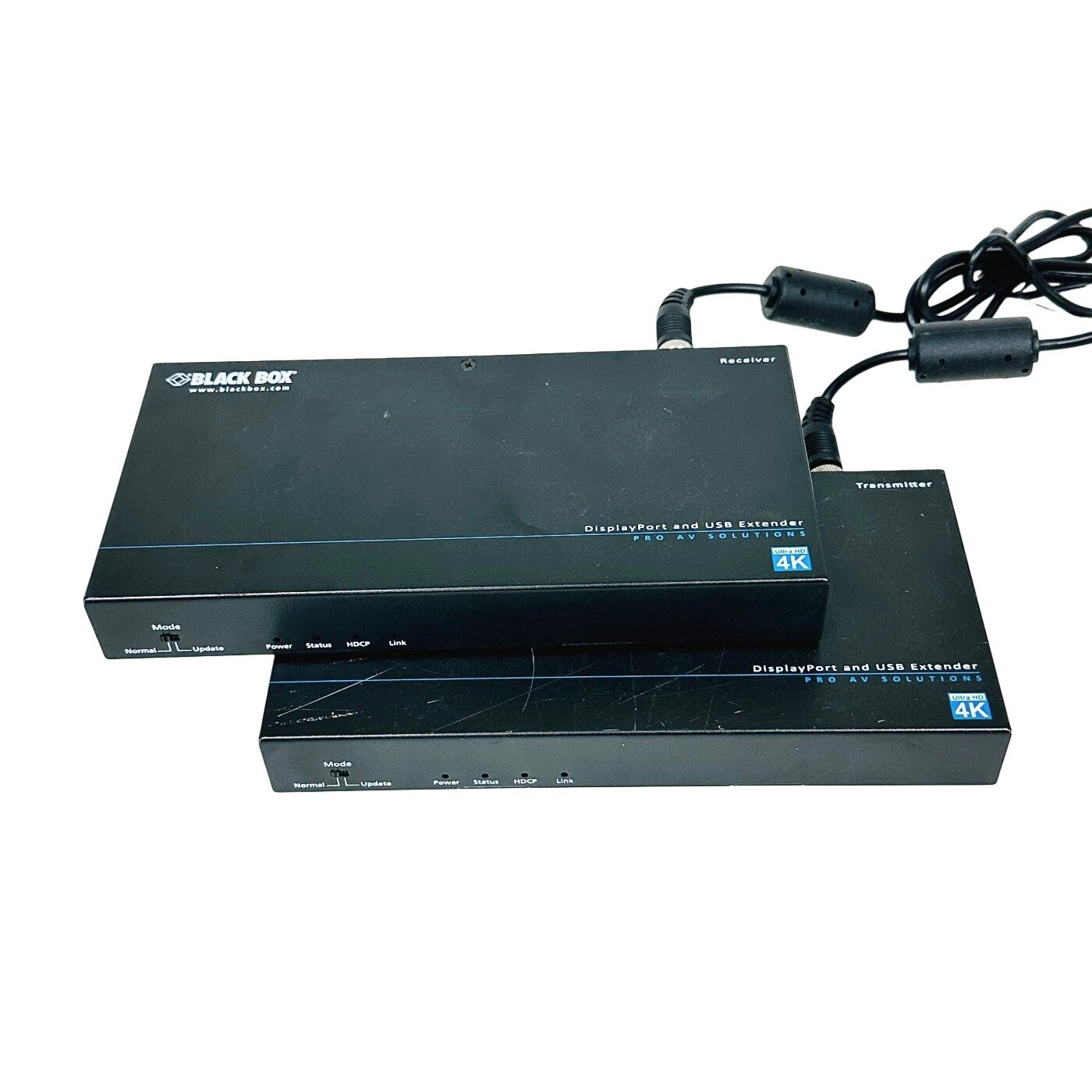 BLACKBOX UVX-DP-TP-100M Video Extender - DisplayPort, RS232, Audio, USB 2.0, 4K