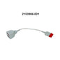 GE 2103966-001 ibp, dual adapter cable, 30 cm/ 1 ft.