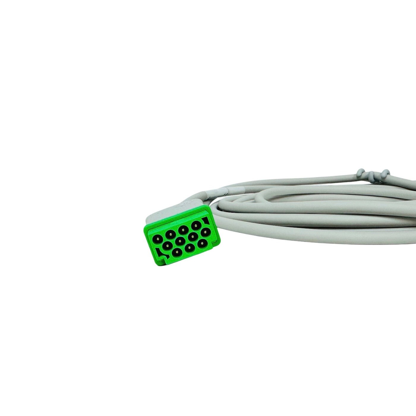 GE 2106308-001 ECG Trunk Cable with 12-Lead Connector AHA, 3.6 m/12 ft