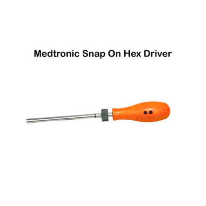 Medtronic Snap On Screw Hex Driver Instrument