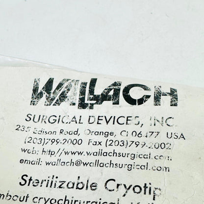 Wallach Cryosurgical Tips Lot Of 8