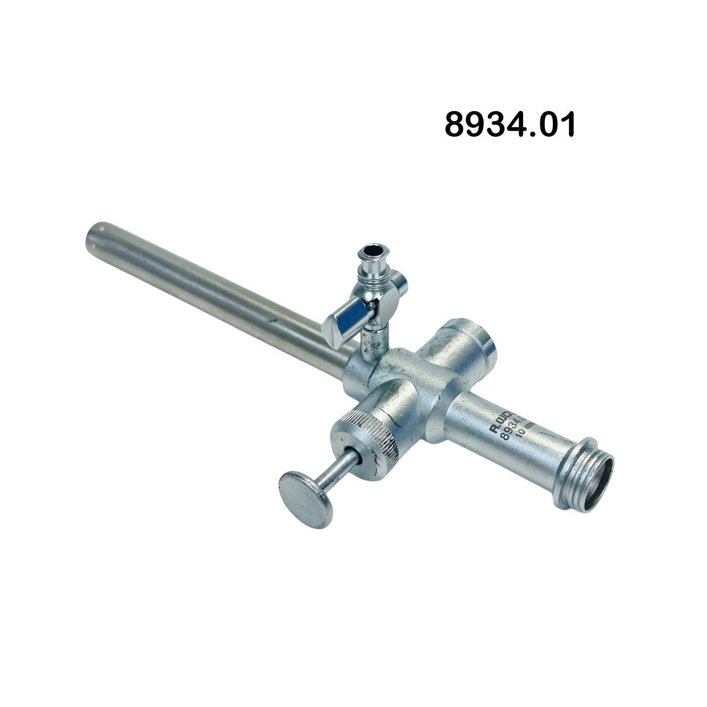 R. Wolf 8934.01 Trocar Sleeve W/ Trumpet Valve, Metal Instrument