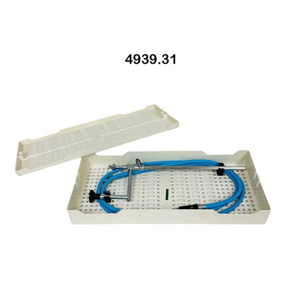 R. Wolf 4939.31 10mm X 170° Operating Lap scope W/ Light Cable & Tray ( Clear )