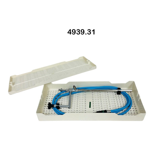 R. Wolf 4939.31 10mm X 170° Operating Lap scope W/ Light Cable & Tray ( Clear )