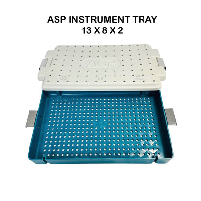 ASP Instrument Tray For Sterilization 12 X 8 X 2 Inch