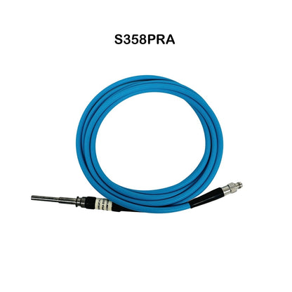 Pilling S358PRA Blue Fiber Optic Cable 8 ft
