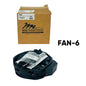 Middle Atlantic FAN-6 120V Inch, 220 CFM, Cord & Hardware