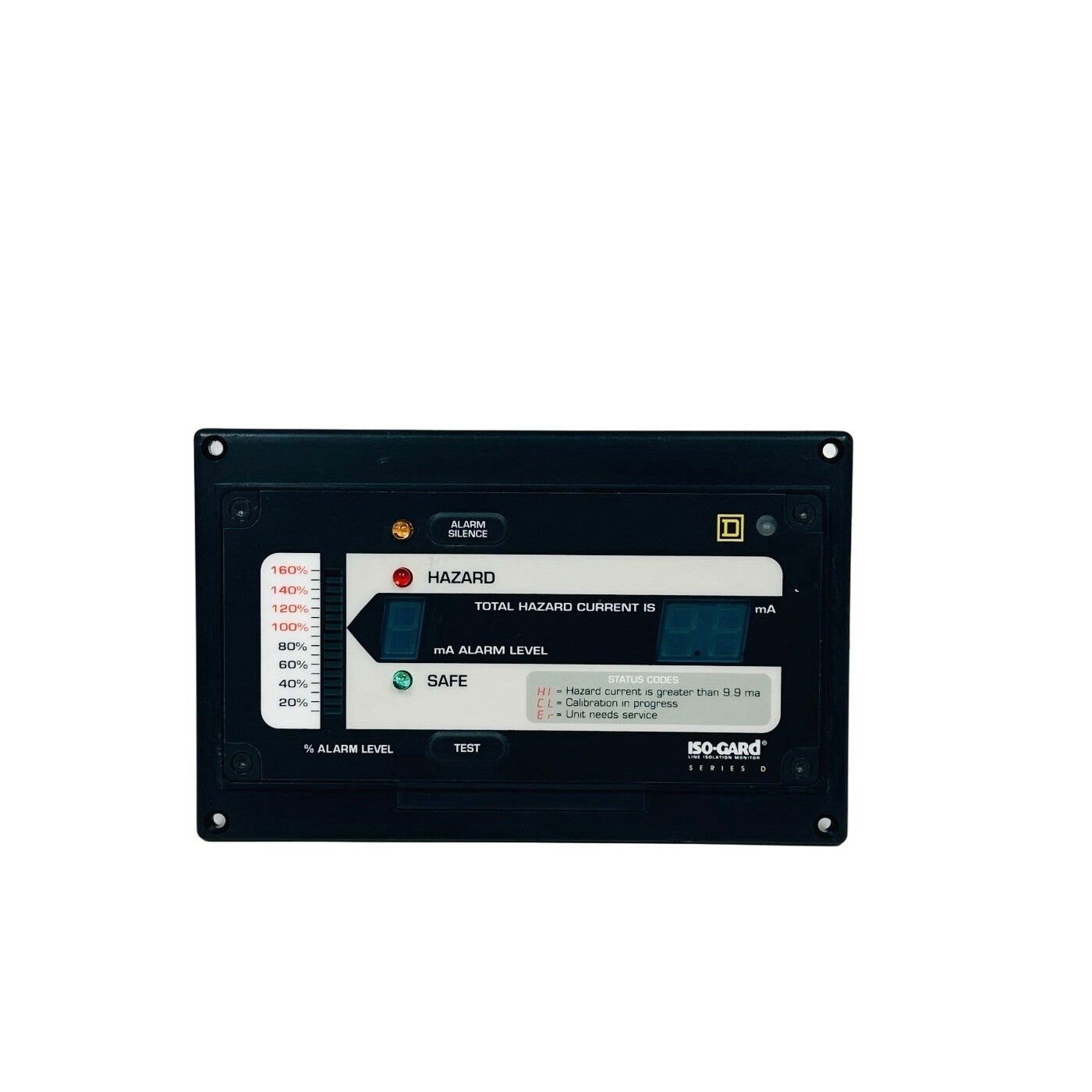 Square D 43134-007-50 Line Isolation Monitor ISO-Gard Series D