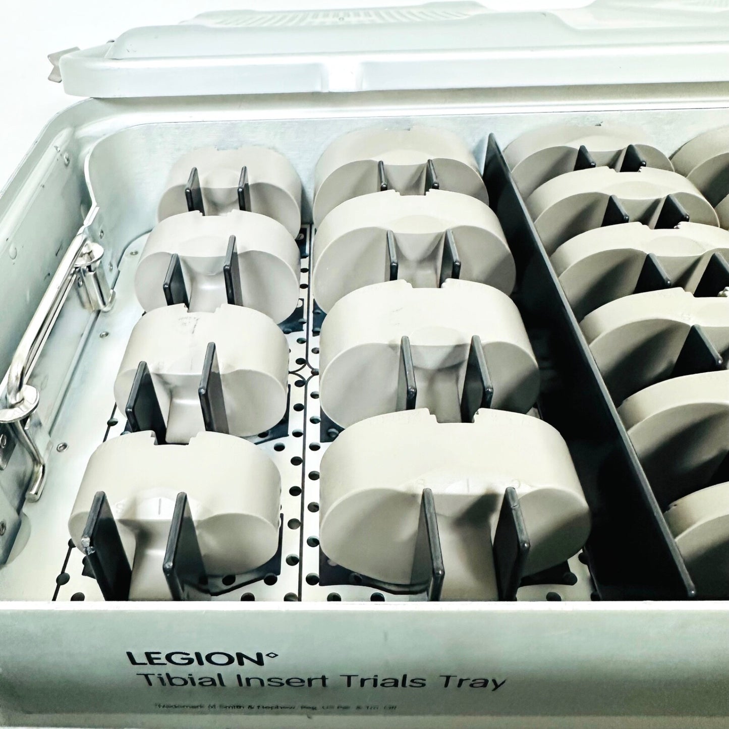 Smith & Nephew 7143-4137 Legion Insert Trials Instrument W/ Tray