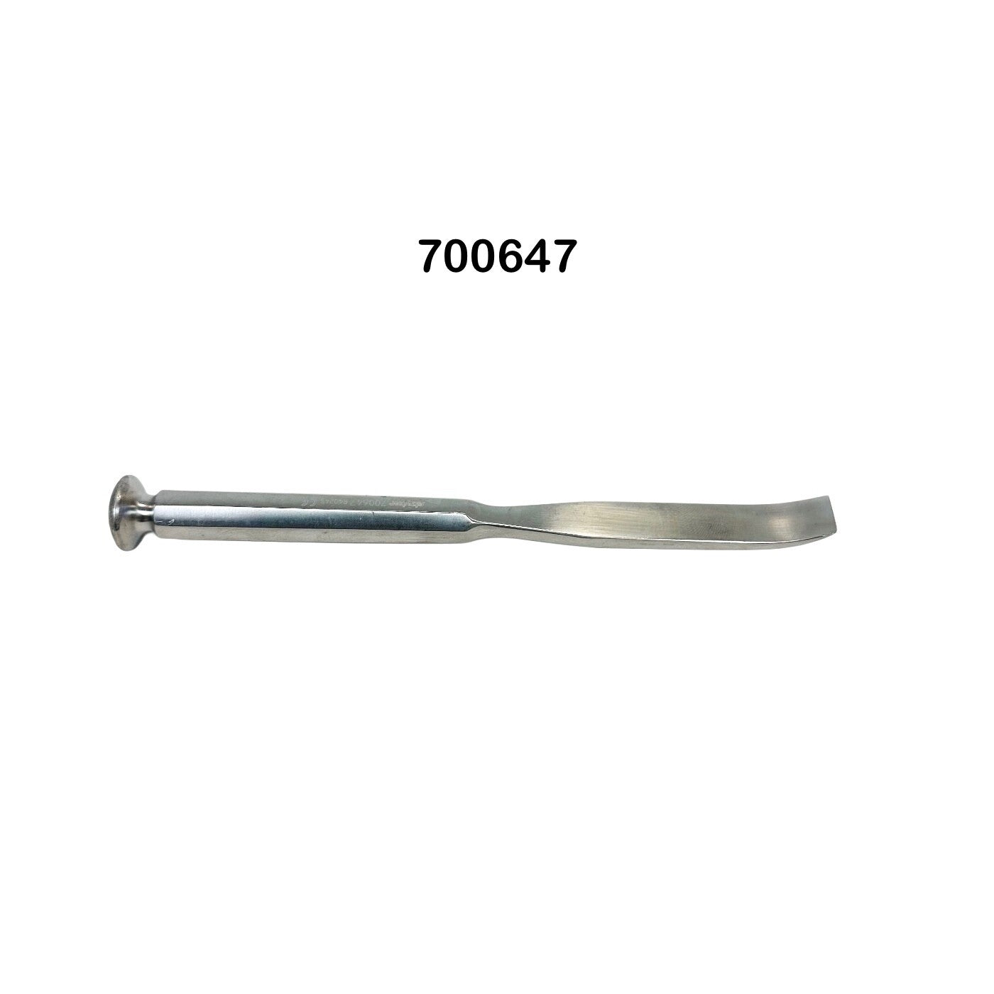Stryker 700647 Curved Chisel, 14mm Blade Instrument