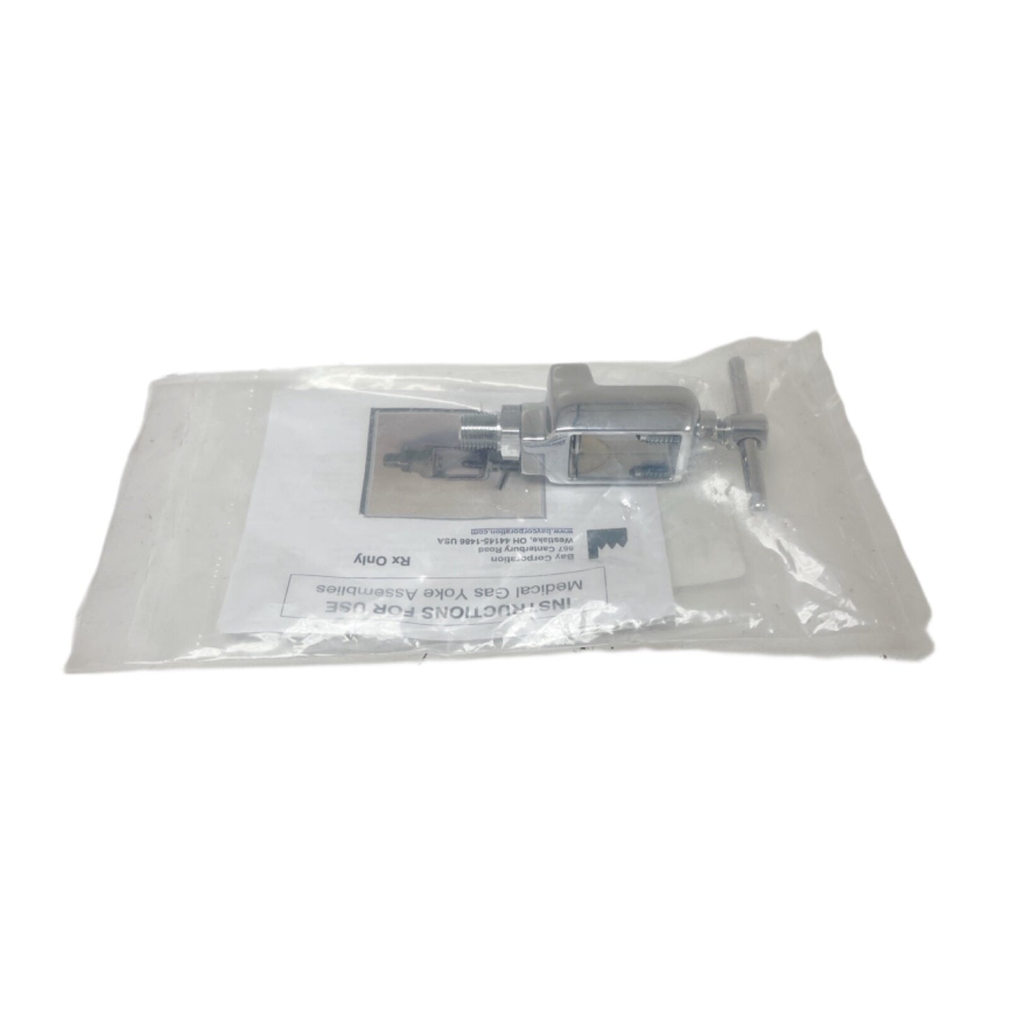 Bay Corporation REF 9404 Yoke CGA 940 x 1/4" NPT Male, CO2 & O2 Mix