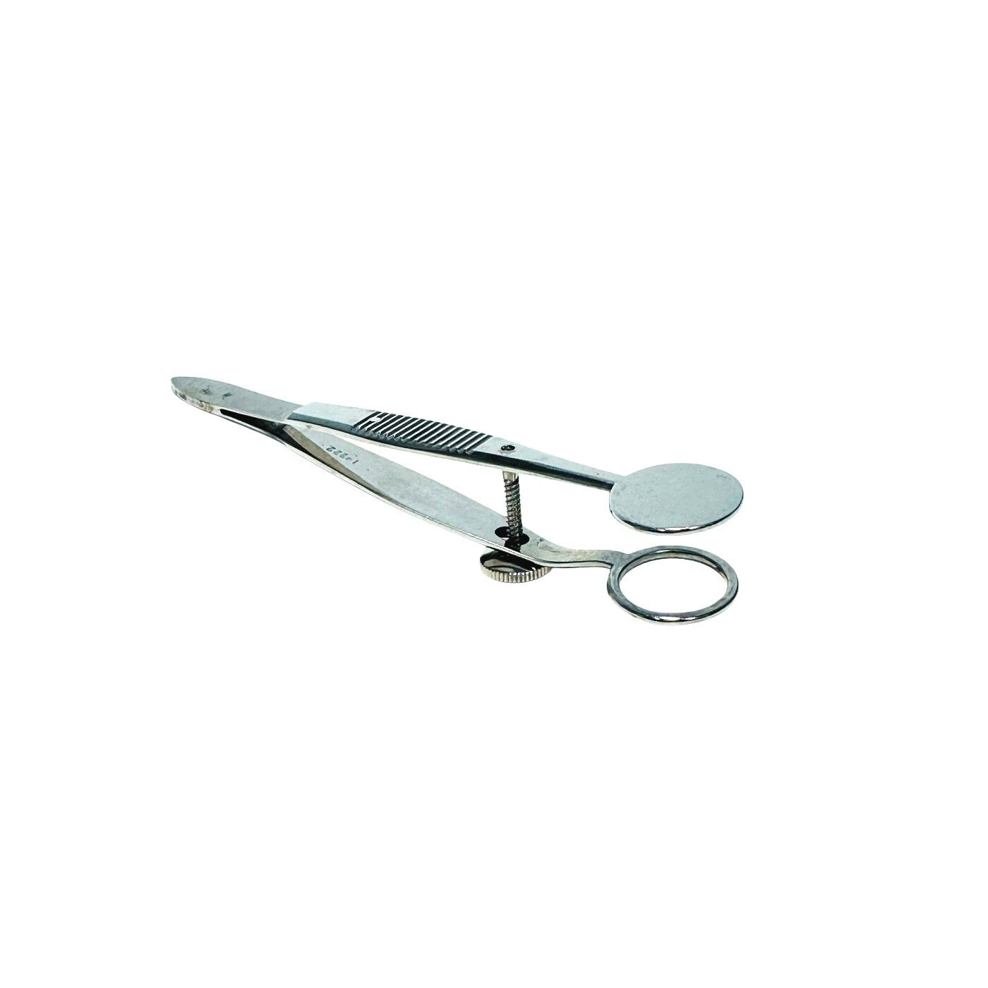 Storz E2610 Francis Chalazion Forceps 17mm wide lower plate 3.8" Instrument