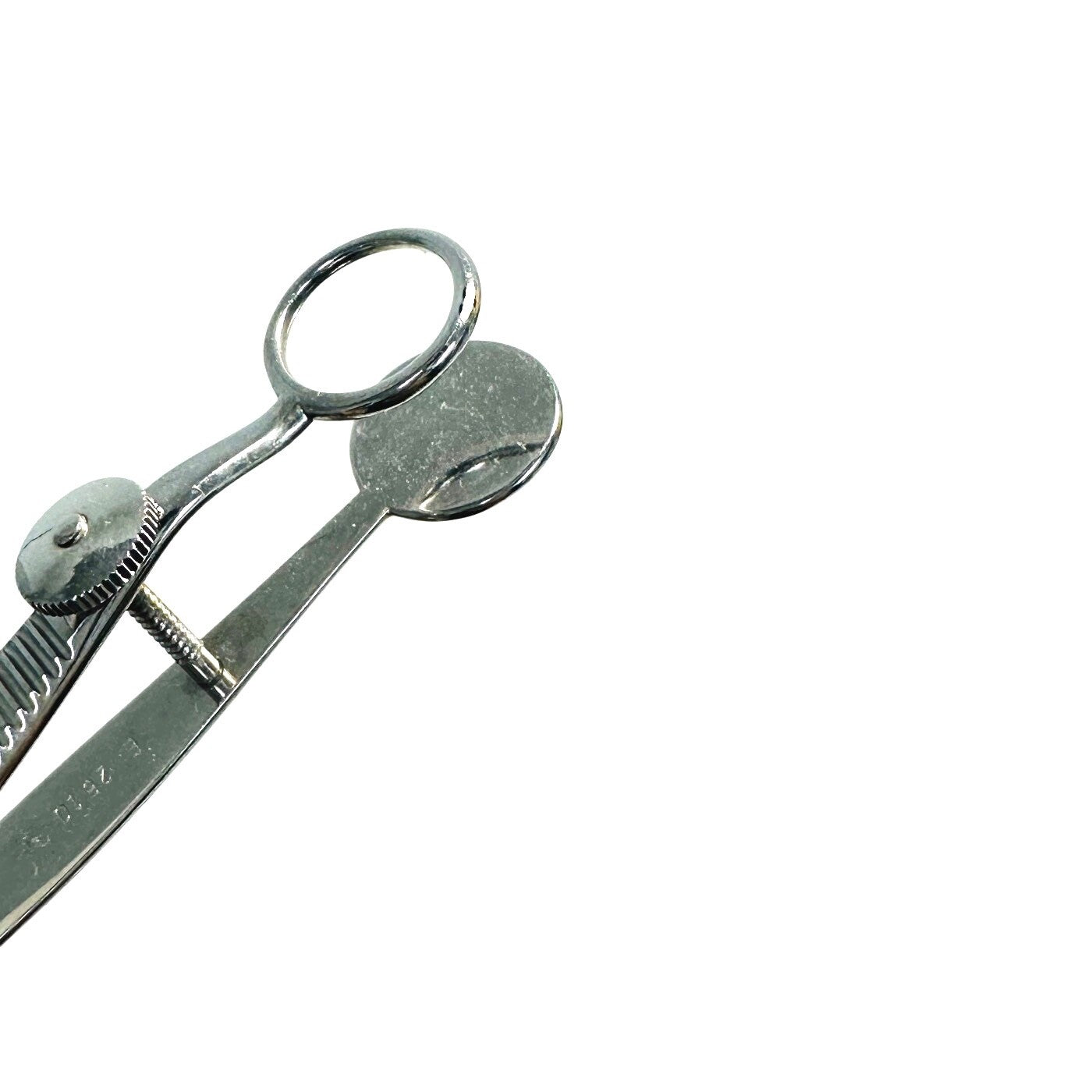 Storz E2610 Francis Chalazion Forceps 17mm wide lower plate 3.8" Instrument