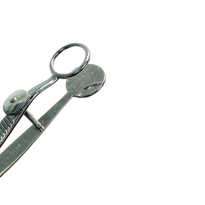 Storz E2610 Francis Chalazion Forceps 17mm wide lower plate 3.8" Instrument