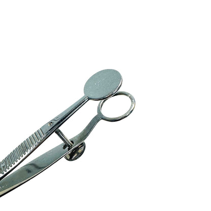 Storz E2610 Francis Chalazion Forceps 17mm wide lower plate 3.8" Instrument