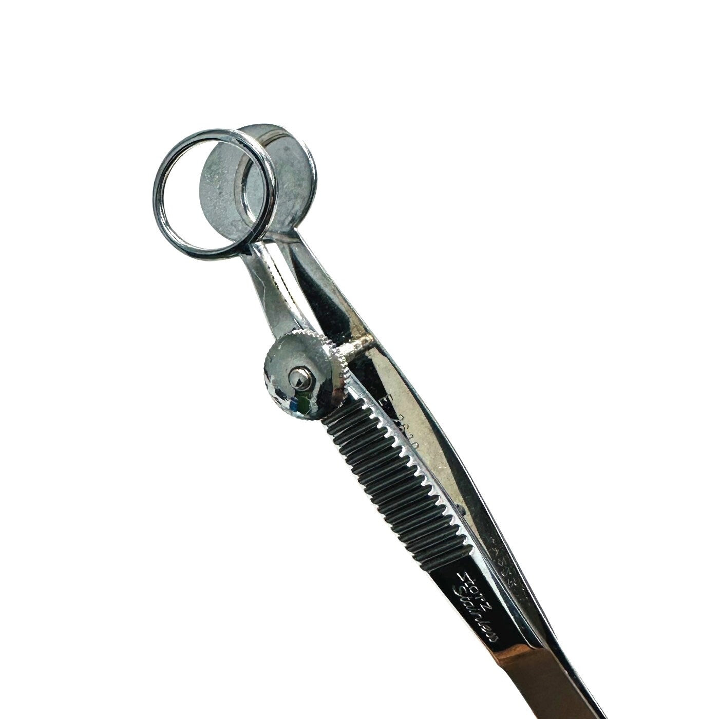 Storz E2610 Francis Chalazion Forceps 17mm wide lower plate 3.8" Instrument