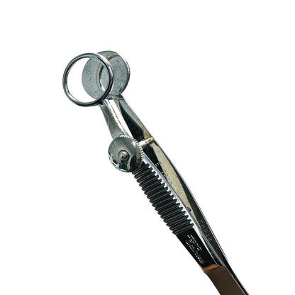 Storz E2610 Francis Chalazion Forceps 17mm wide lower plate 3.8" Instrument