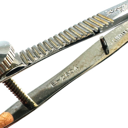 Storz E2604 Francis Chalazion Forceps 17mm wide lower plate 3.8" Instrument