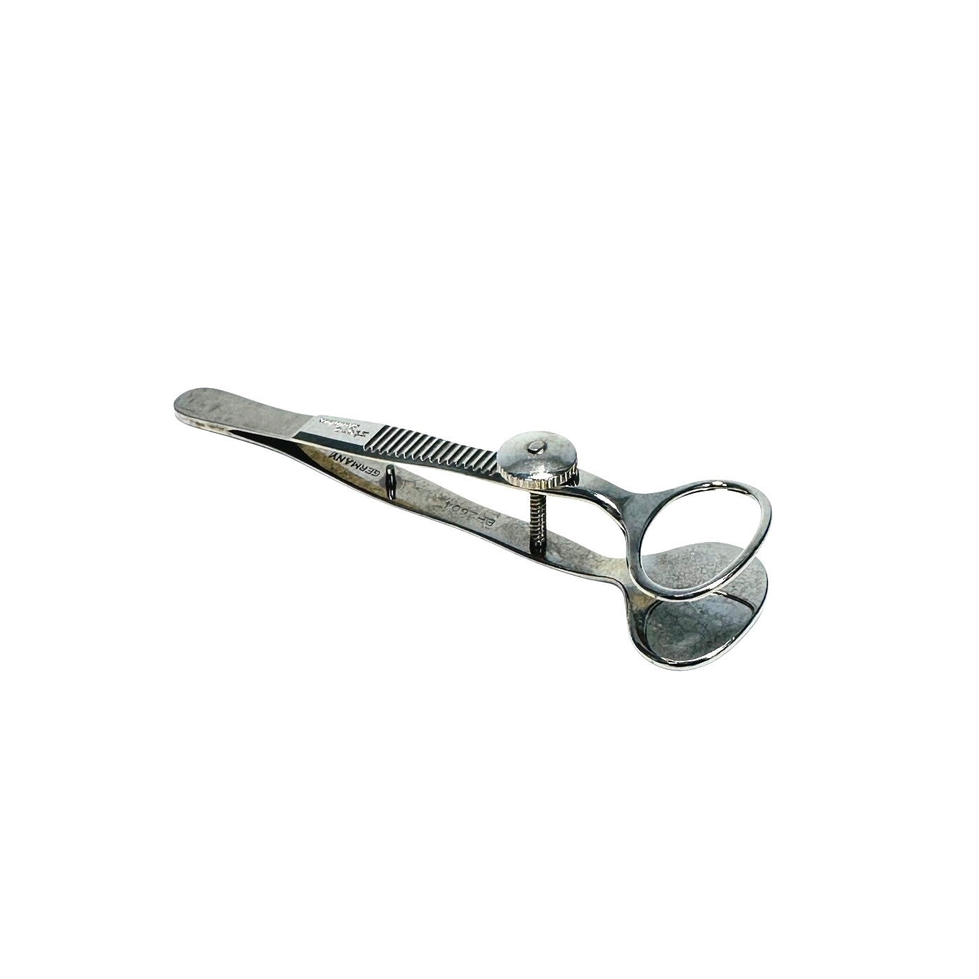 Storz E2604 Francis Chalazion Forceps 17mm wide lower plate 3.8" Instrument