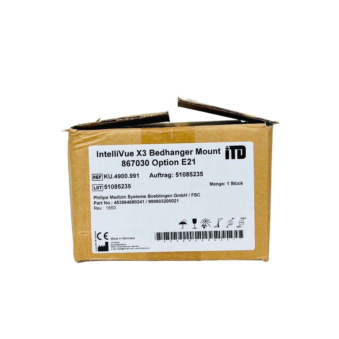 Philips KU.4900.991 (989803200021) IntelliVue X3 Bedhanger Mount