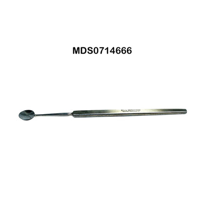 Konig / Medline MDS0714666 Bunge Exenteration Spoons - 5.5" (14 cm) Long 12 mm