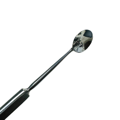 Konig / Medline MDS0714666 Bunge Exenteration Spoons - 5.5" (14 cm) Long 12 mm