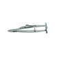 Mueller / Putterman-type muscle forceps and clamp 3 3/4"
