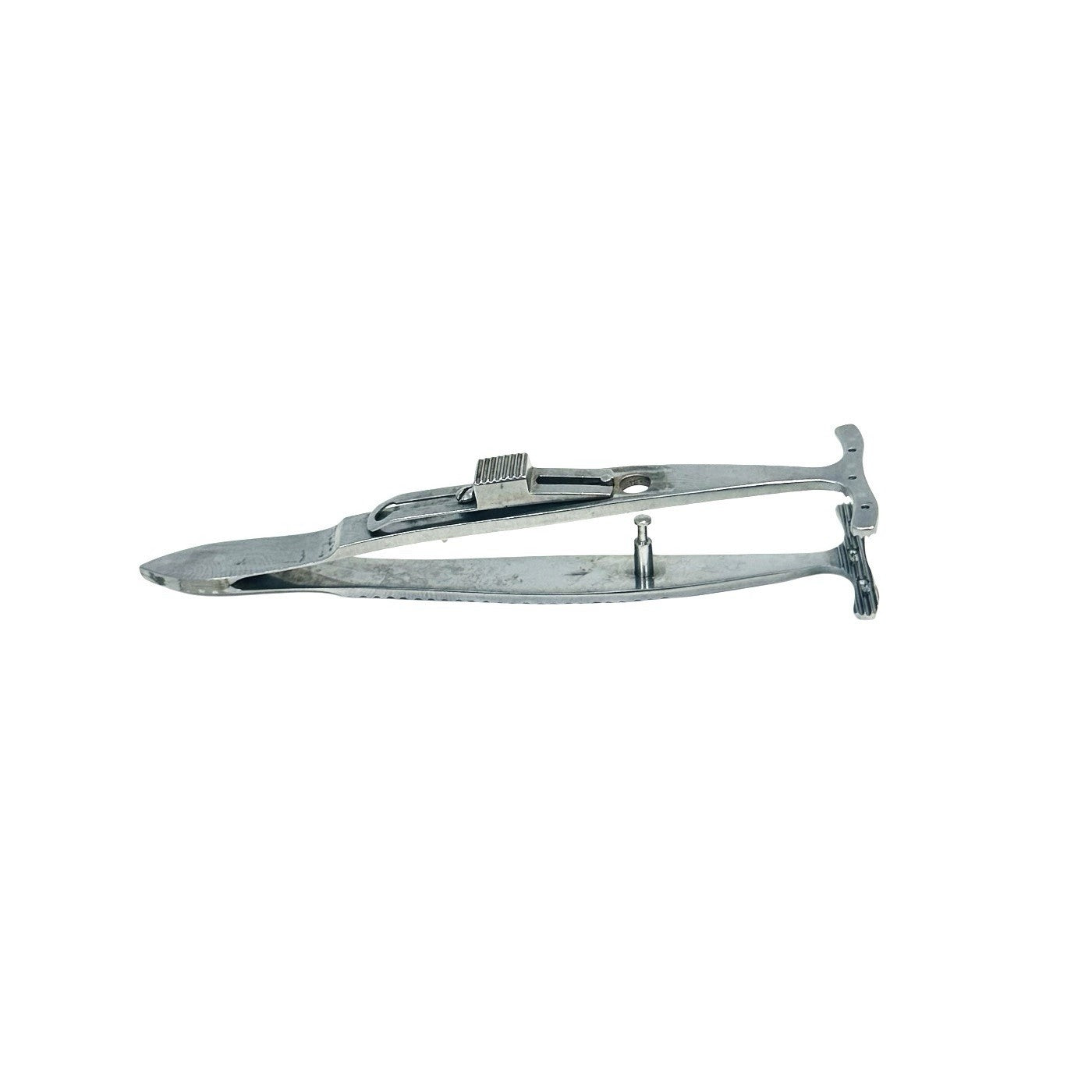 Mueller / Putterman-type muscle forceps and clamp 3 3/4"