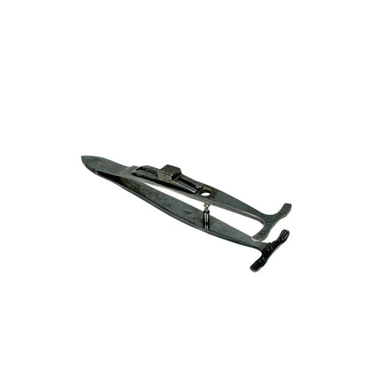 Mueller / Putterman-type muscle forceps and clamp 3 3/4"