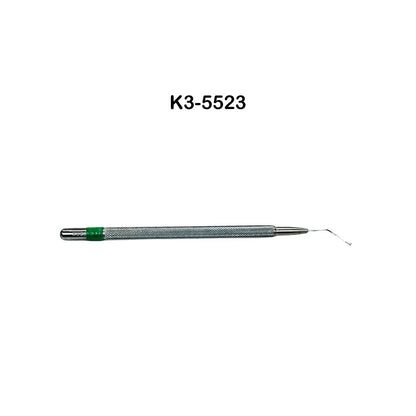 KATENA K3-5523 Kuglen Lens Manipulator Angled Round Instrument