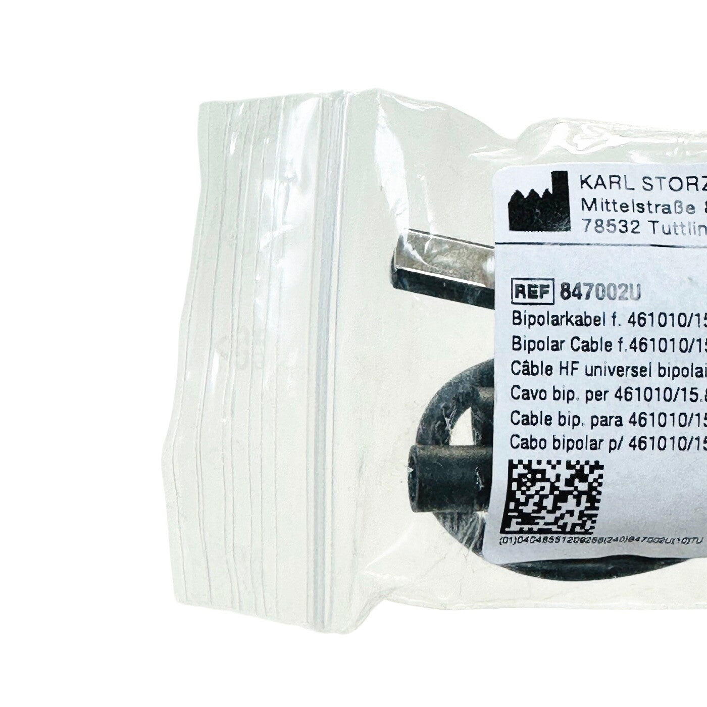 K Storz 847002U Bipolar High Frequency Cord, 40 cm