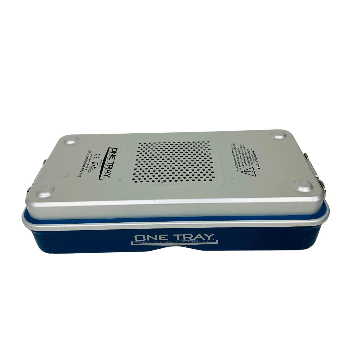 One Tray Rigid Sterilization Container 21€L X 12€W X 6€H