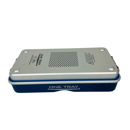One Tray Rigid Sterilization Container 21€L X 12€W X 6€H