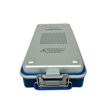 One Tray Rigid Sterilization Container 21€L X 12€W X 6€H