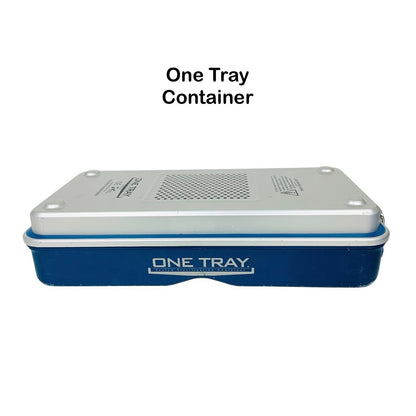 One Tray Rigid Sterilization Container 21€L X 12€W X 6€H