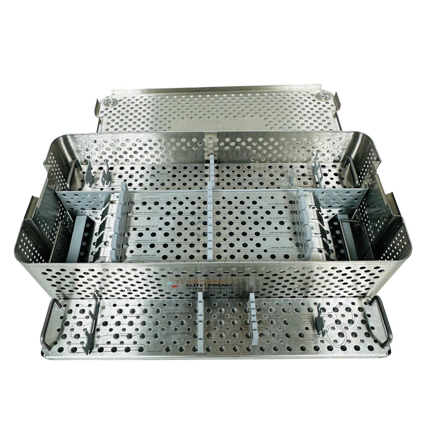 Smith & Nephew 72202042 Elite Premium Ii Arthroscopy System Tray W/ Lid