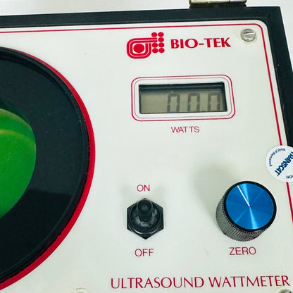 BIO-TEK MODEL UW-II Ultrasound Wattmeter