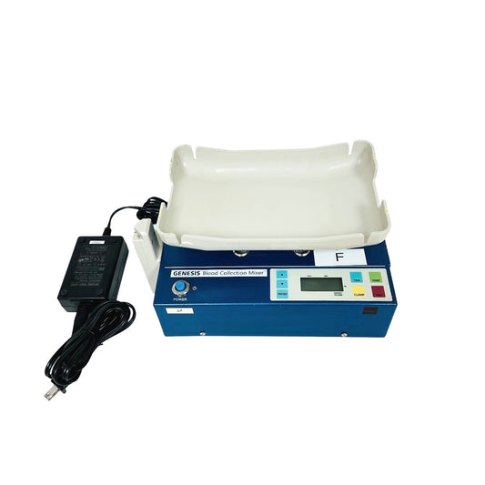 GenesisBps CM735A Automated Blood Collection Mixer W/ Tray , Battery & Charger