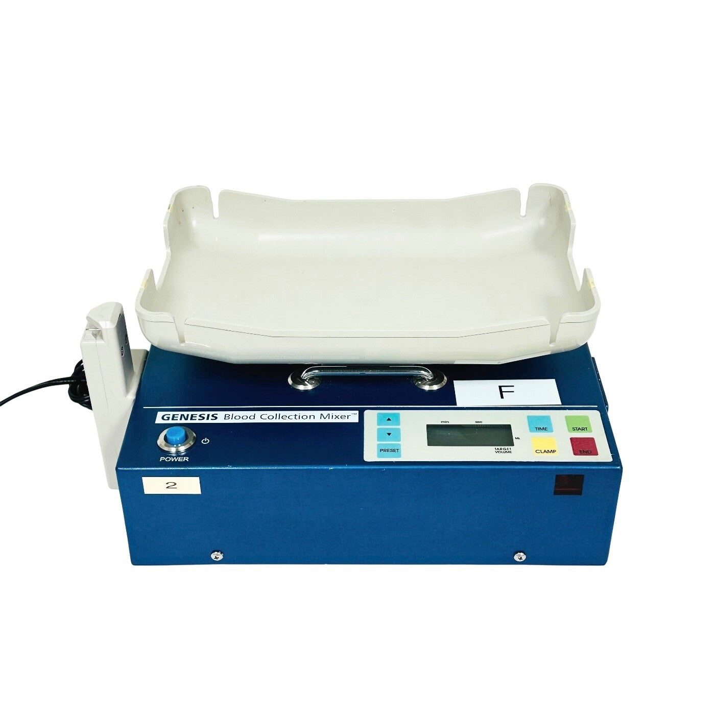 GenesisBps CM735A Automated Blood Collection Mixer W/ Tray , Battery & Charger