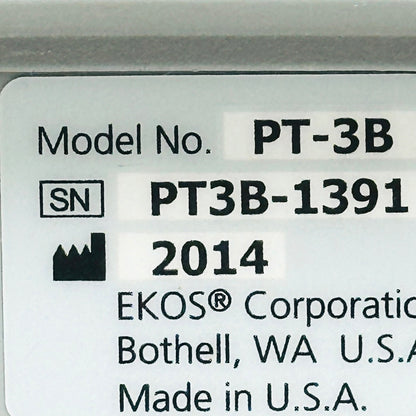 Boston Scientific PT-3B EkoS CONTROL UNIT (2014) W/ INTERFACE CABLE