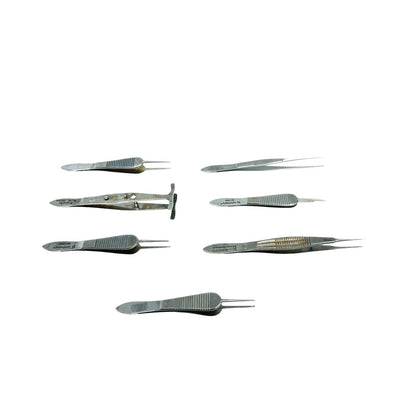 Symmetry / Waalcott / Ssi / Konig / V Mueller Lot Of 7 Surgical Forceps