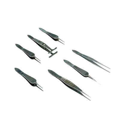 Symmetry / Waalcott / Ssi / Konig / V Mueller Lot Of 7 Surgical Forceps