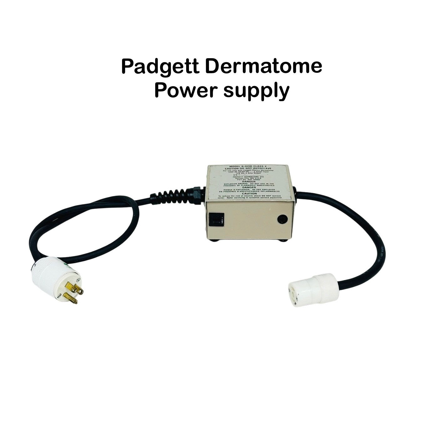 Padgett Power Supply For Dermatome System Electro Model B 120 V