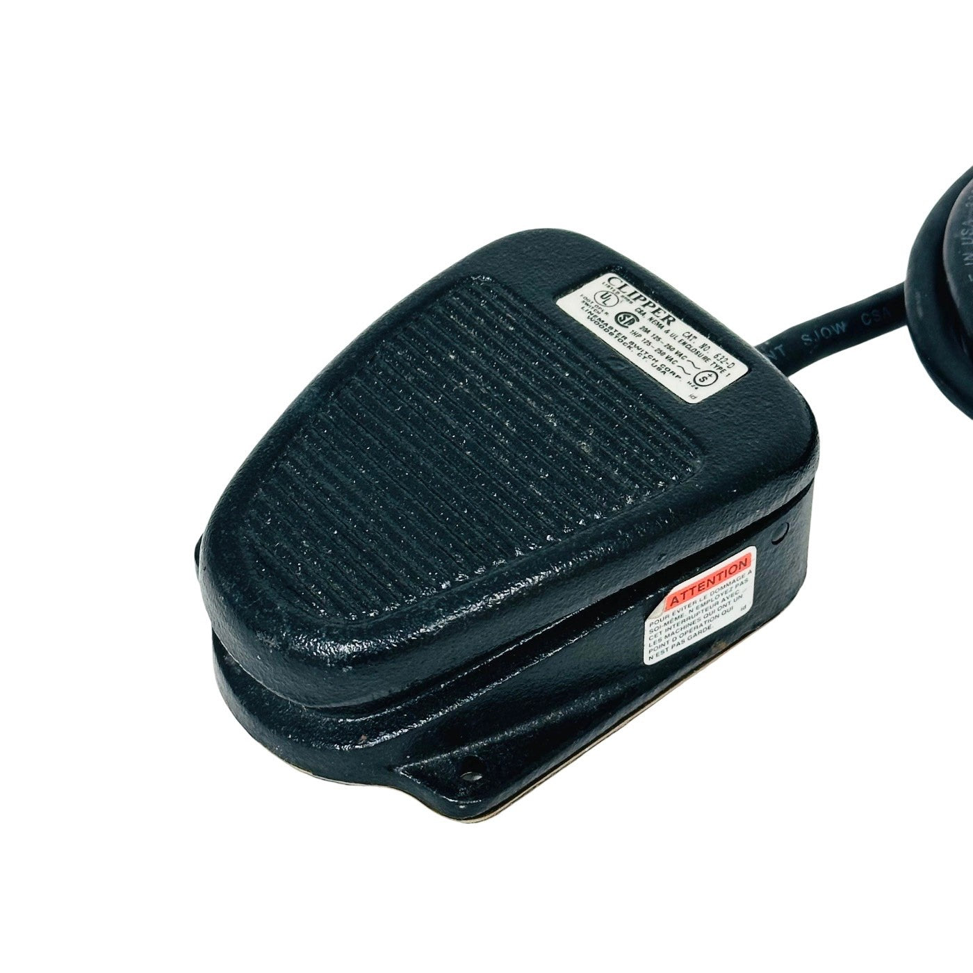 CLIPPER / LINEMASTER 632-D FOOT PEDAL