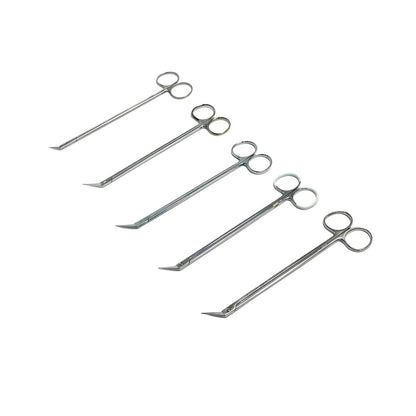 Codman / V Mueller Artery Scissors 45° Angle Lot Of 5