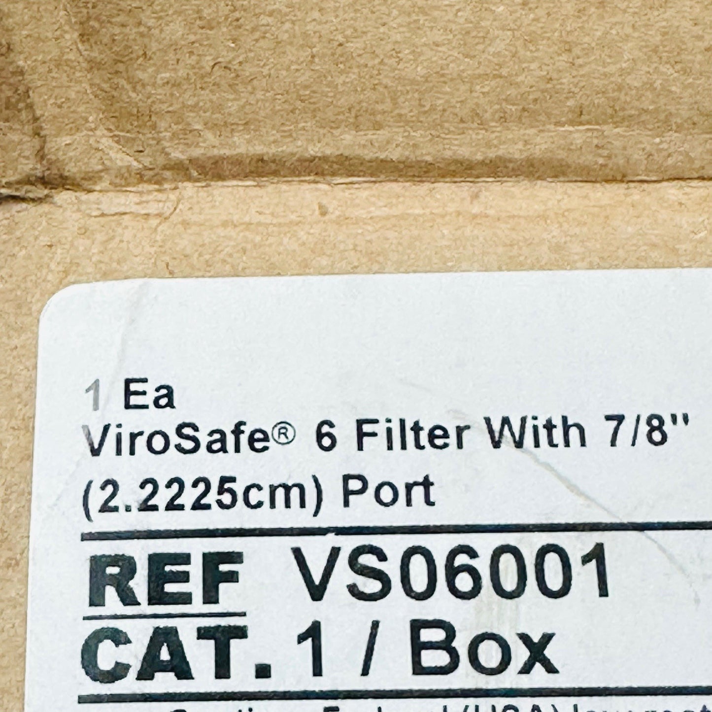 CONMED REF VS06001 ViroSafe 6 Filter Smoke Evacuation Filter